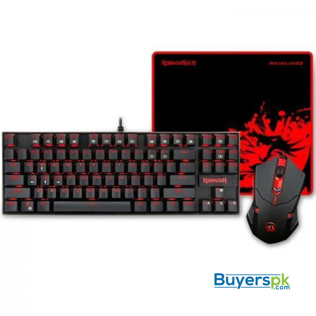 Redragon K552-ba 3 in 1 Combo - Mechanical Gaming Keyboard & Mouse - Price Pakistan Redragon K552-ba 3 in 1 Combo - Mechanical Gaming Keyboard & Mouse - Price Pakistan